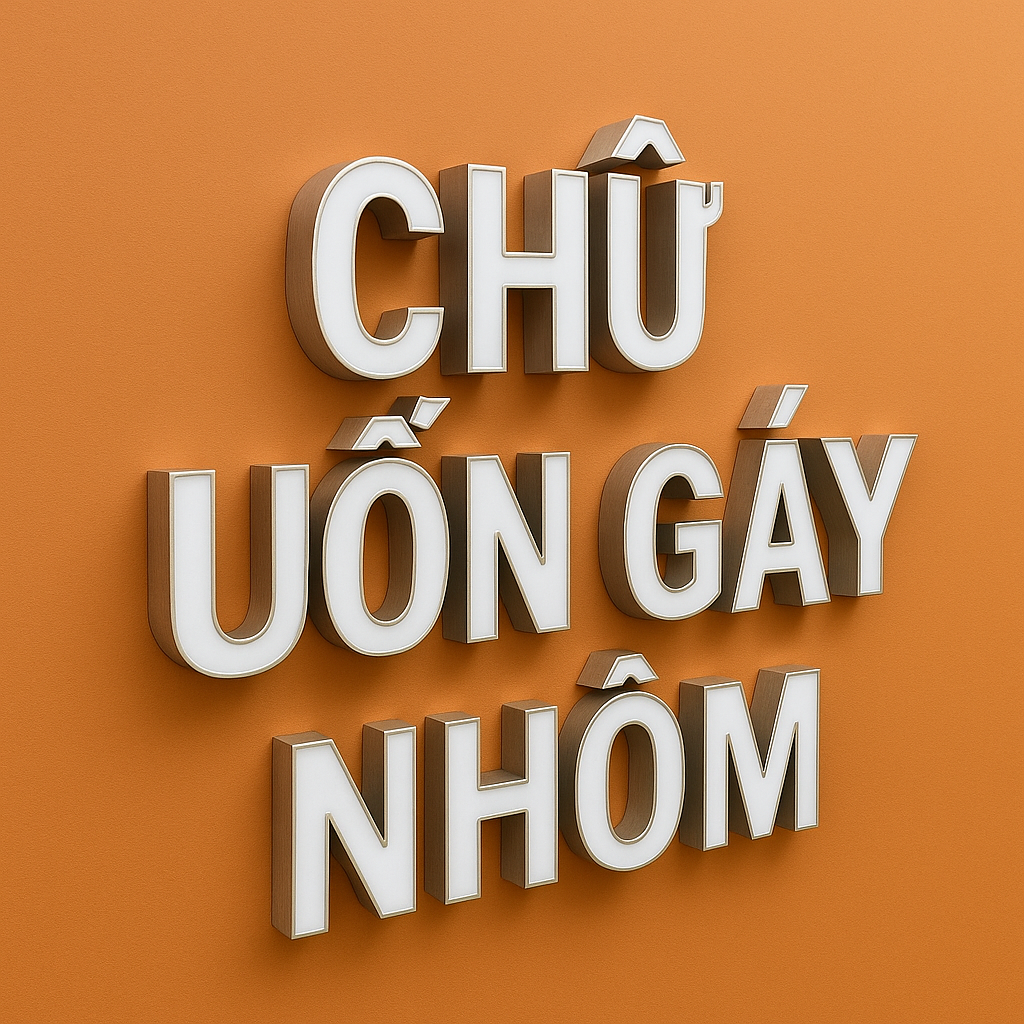 Chữ uốn nhôm là gì ?
