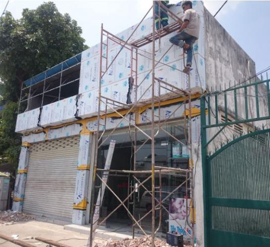 Bảng nền alu, Nền alu dùng làm bảng hiệu, nội dung có thể dán chữa decal, inox, ... - 3D Quảng Cáo