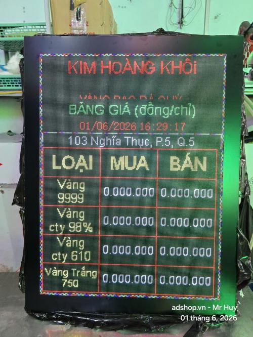 Hộp đèn led ma trận