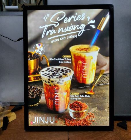 Hộp đèn siêu mỏng (600x800)mm, Hộp đèn siêu mỏng làm từ chất liệu mica, nội dung... - 3D Quảng Cáo CN3