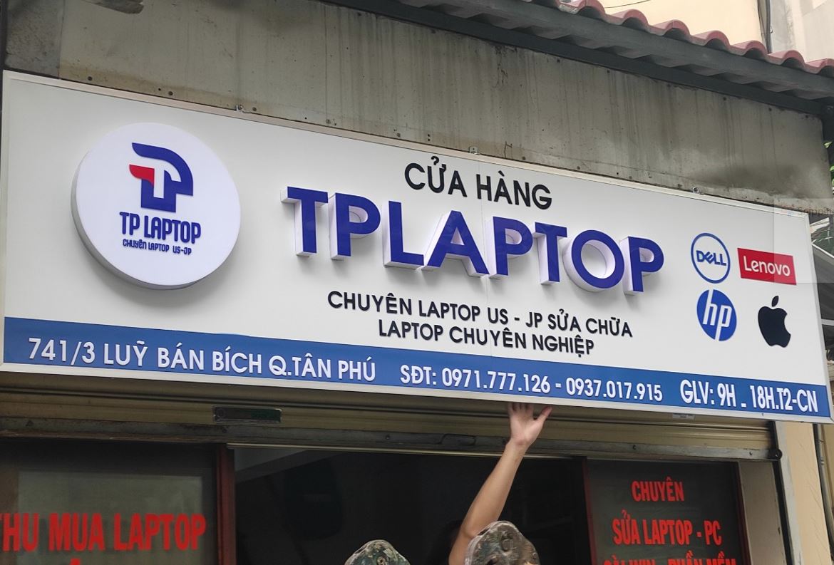 bảng hiệu alu, chữ mia không đèn  đơn giản giá rẻ, Bảng hiệu làm bằng chất liệu ... - 3D Quảng Cáo CN3