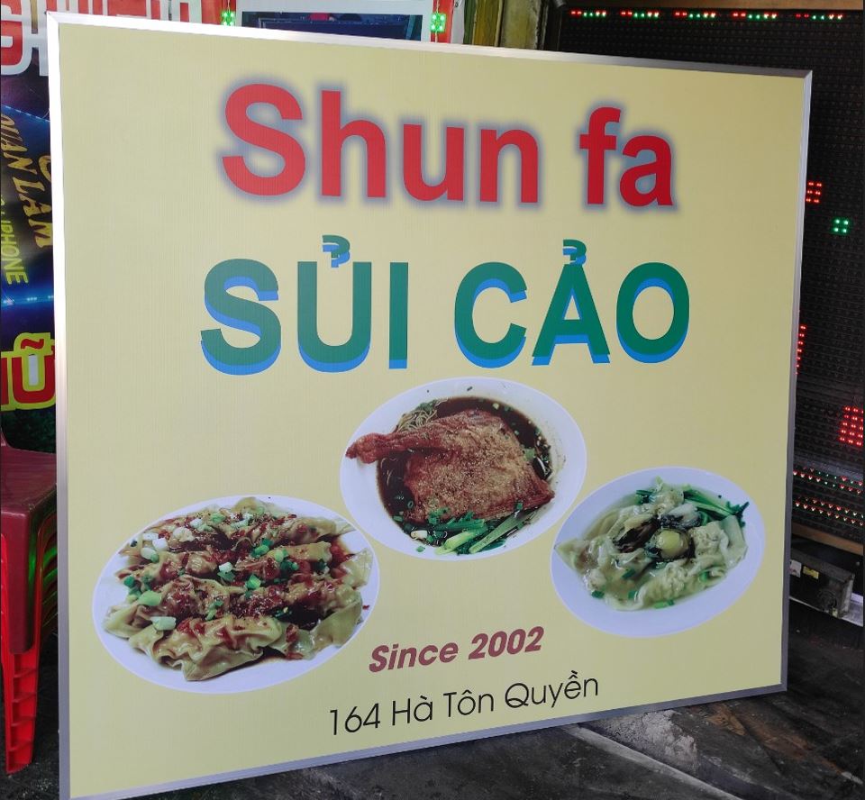 Bảng hiệu bạt hiflex 1 mặt