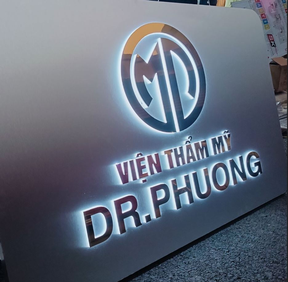 bảng hiệu chữ alu sáng chân đèn màu trắng đẹp, giá rẻ, ✨ Bảng Hiệu Chữ ALU S&aac... - Quảng Cáo Ad Shop