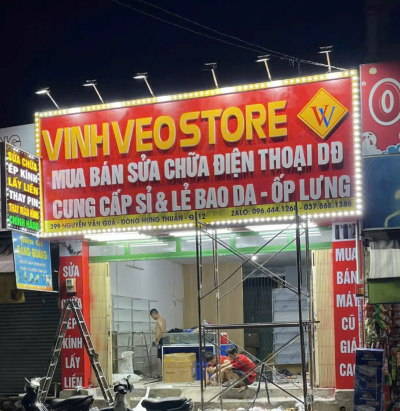 🔥 Bảng Hiệu Chữ Nổi Mica Trên Nền Alu – Sự Lựa Chọn Sang Trọng Cho Thương Hiệu Hiện Đại