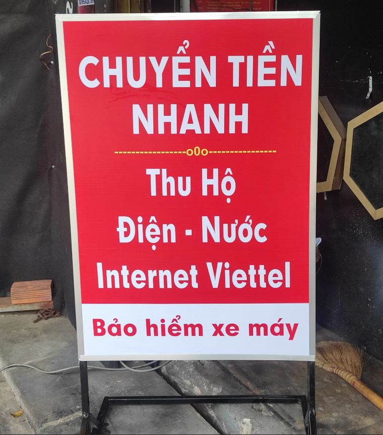 Bảng hiệu đứng bạt hiflex, 2 mặt, 🌟 Bảng Hiệu Đứng Bạt Hiflex 2 Mặt &ndash; Giải... - Quảng Cáo Ad Shop
