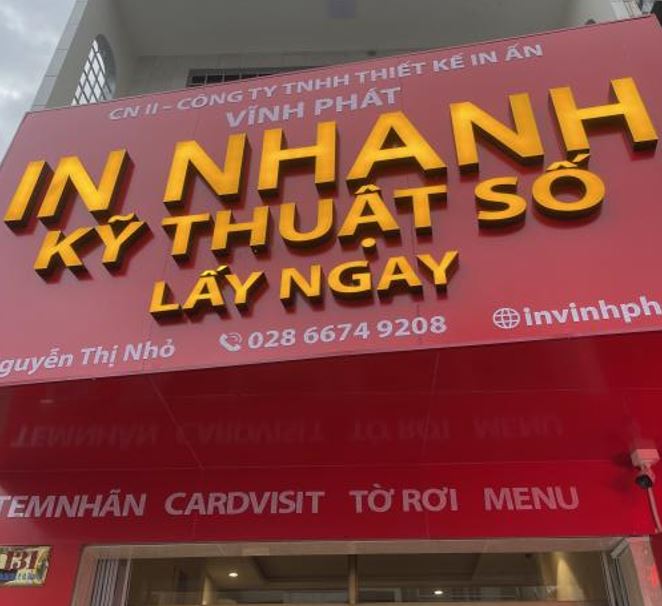 biển hiệu alu, chữ mica có đèn sáng mặt giá rẻ