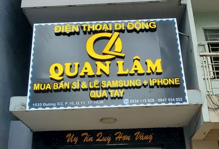 biển hiệu alu có viền led, chữ mica đèn sáng mặt giá rẻ, Nền biển hiệu bằng alu ... - 3D Quảng Cáo