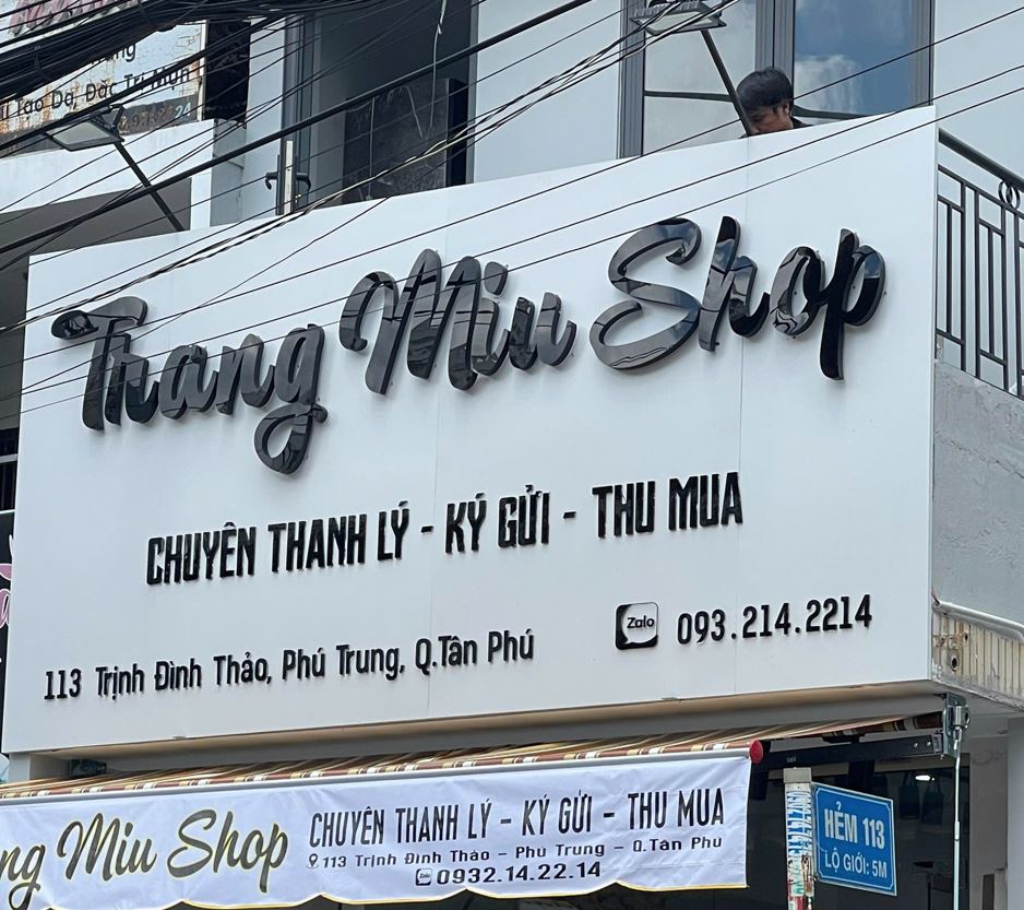 biển hiệu shop thời trang, chữ mica không đèn giá bình dân, 👗 Biển Hiệu Shop Thờ... - Quảng Cáo Ad Shop