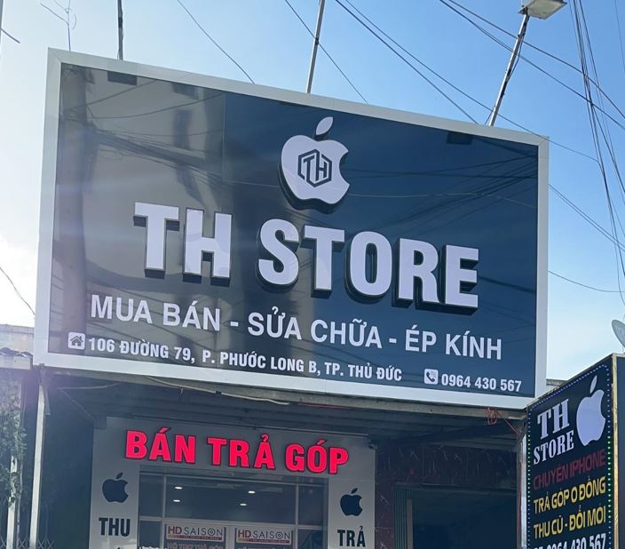 biển quảng cáo đen bóng, chiếu sáng bằng đèn pha điện, làm biển quảng cáo bằng n... - Quảng Cáo Ad Shop