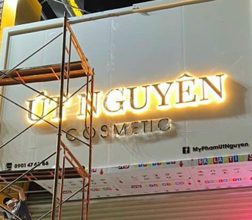 Chữ alu đèn sáng chân, Chữ Alu Đ&egrave;n S&aacute;ng Ch&acirc;n &ndash; Giải Ph... - Quảng Cáo Ad Shop