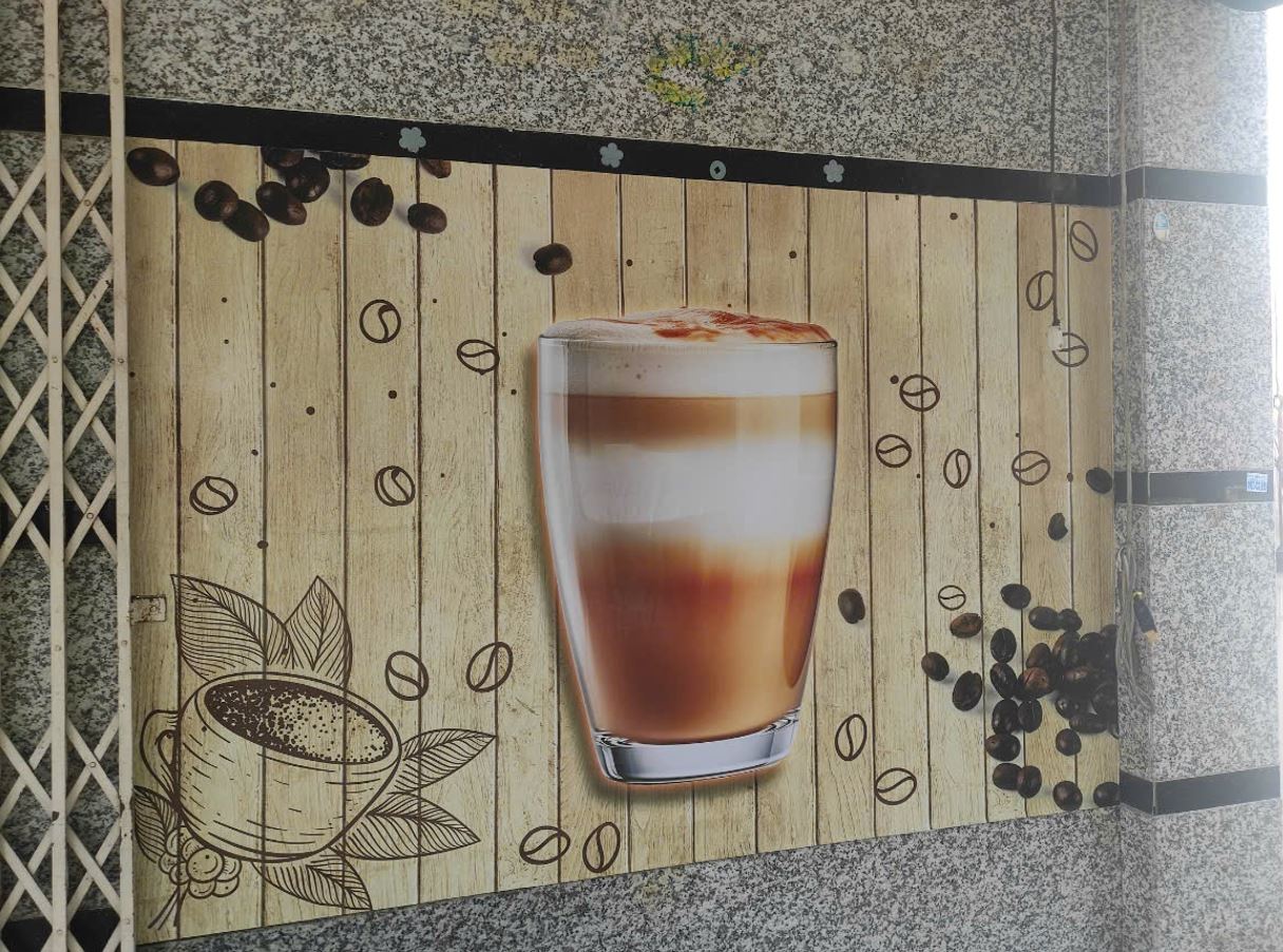 in decal dán lên nền alu, ốp tường, In decal dán lên nền alu hoặc foam,  nội dun... - 3D Quảng Cáo