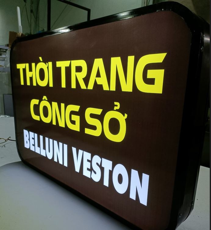 làm hộp đèn vẫy nội dung dán decal giá rẻ, làm hộp đèn vẫy bằng mica, nội dung i... - 3D Quảng Cáo CN3