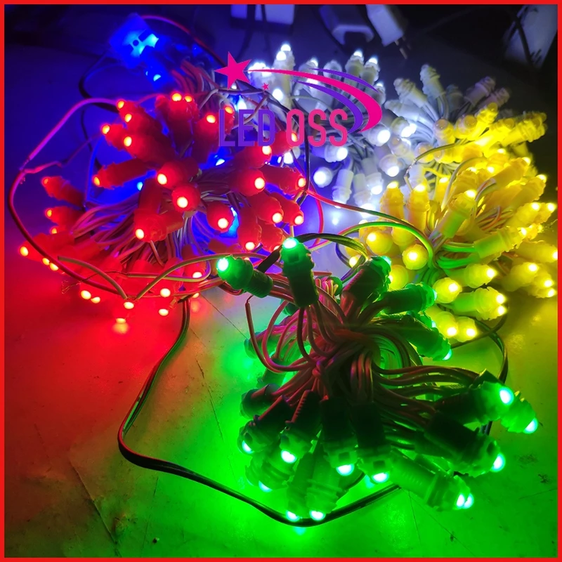 Đèn led đúc F5 12V quấn cây, làm biển quảng cáo, đèn trang trí ngoài trời