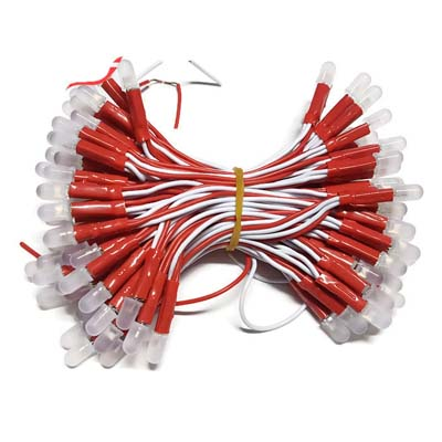 LED Liền Dây – Đèn LED Ruồi 5mm - Chính Hãng – Dây 100 Bóng