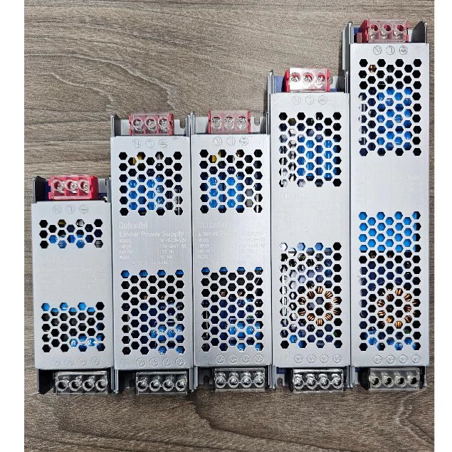 Nguồn đũa dẹt 12V 2A 3A 5A 12,5A 16,7A 25A 33A nhỏ gọn dùng cho tranh điện, tranh led, biển hút nổi